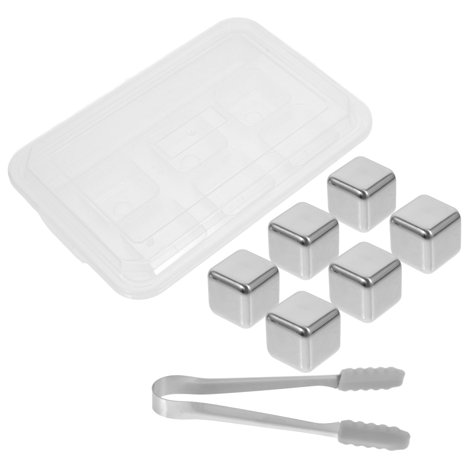 Whiskey Stone Set - 1 zestaw kostek lodu ze stali