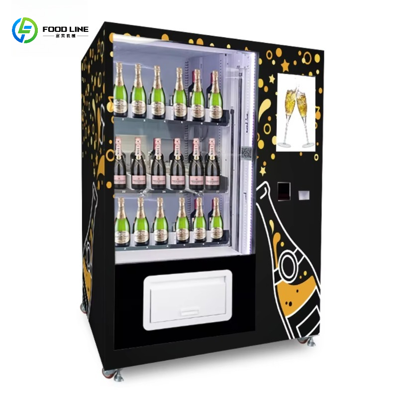 Wine Beer Usa - Automat do napojów z systemem podnoszenia,