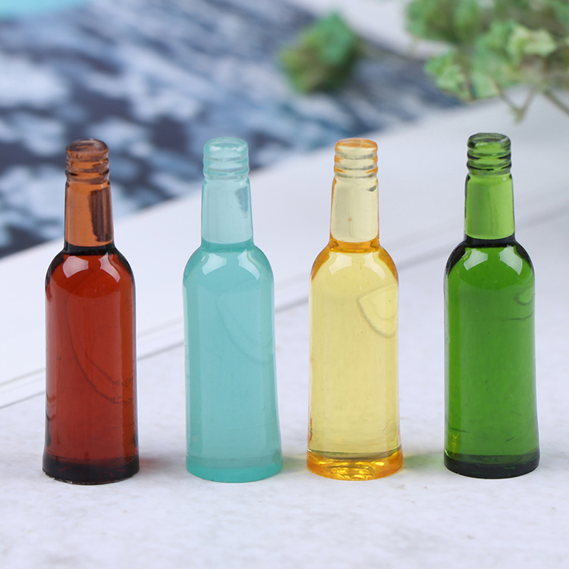 Wine Beer Usa - 6 szt. Miniaturowe butelki piwa, wina