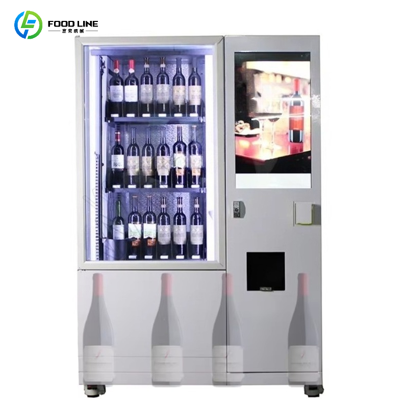 Wine Beer Usa - Inteligentny system weryfikacji wieku z windą,
