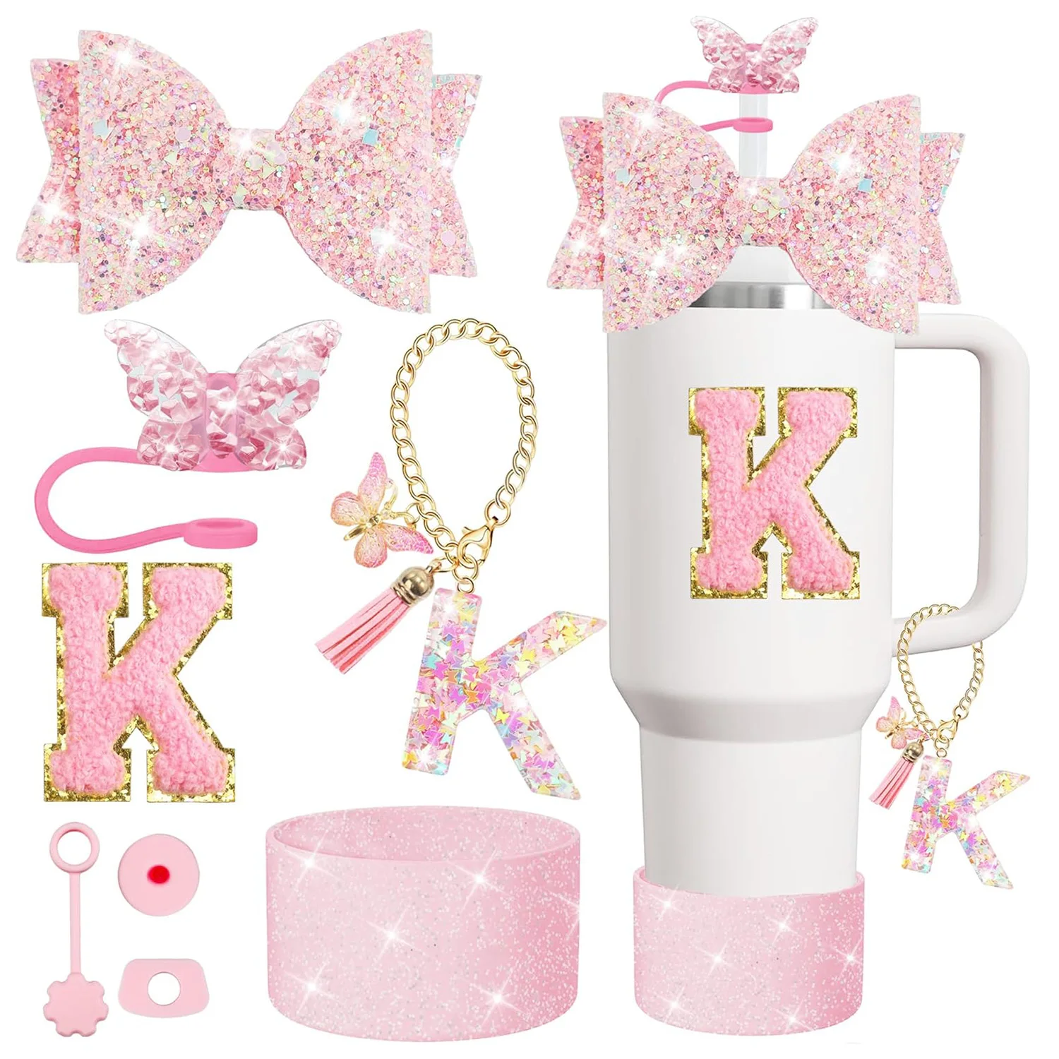 Bottle Stopper Set - 8 szt. Zestaw akcesoriów do kubków