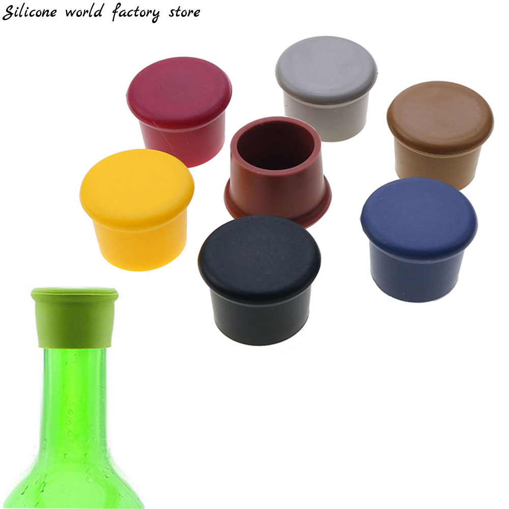 Wine Beer Red - Silikonowy korek do butelek czerwonego wina,