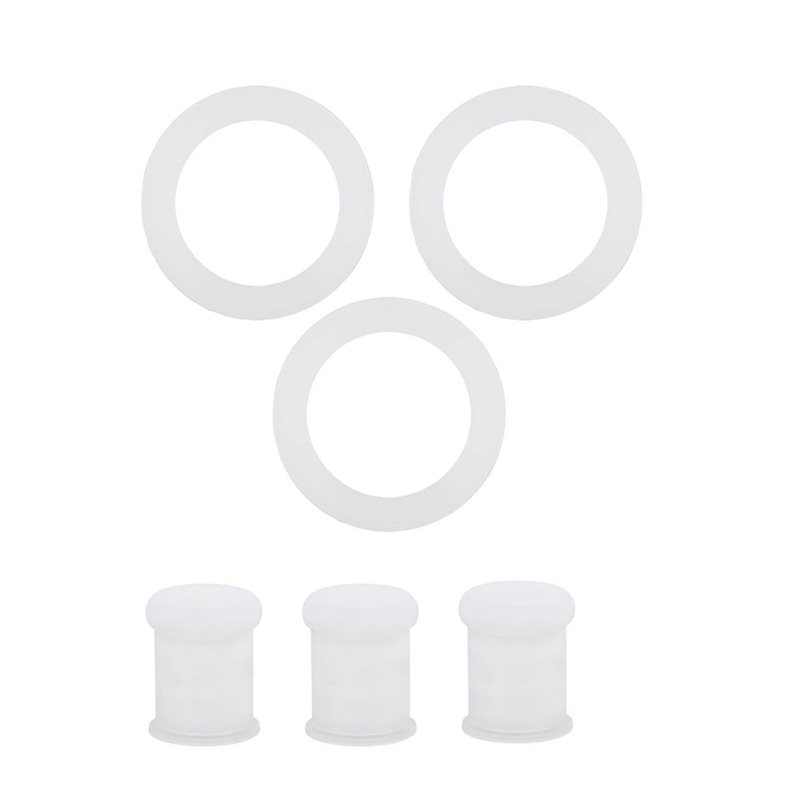 Bottle Stopper Set - A49K-Zapasowa silikonowa uszczelka i pierścienie uszczelniające