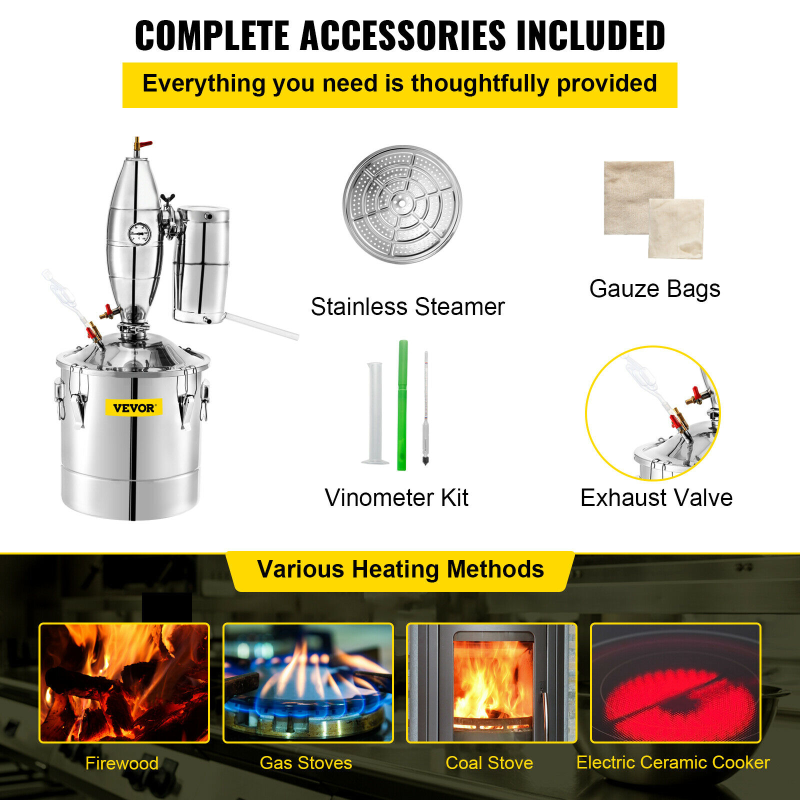 SucceBuy Destylator Alkoholu 2 – Wine Beer Distillation recenzja i cena