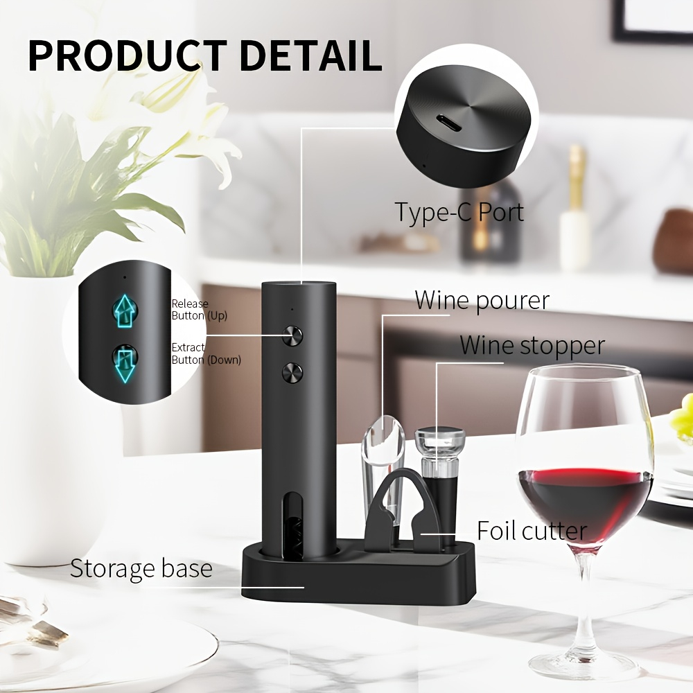 Automatyczny elektryczny otwie – Wine Opener Electric recenzja i cena
