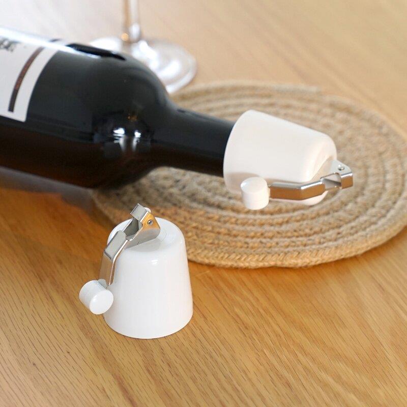 Silikonowy korek do butelek z  – Wine Beer Food recenzja i cena