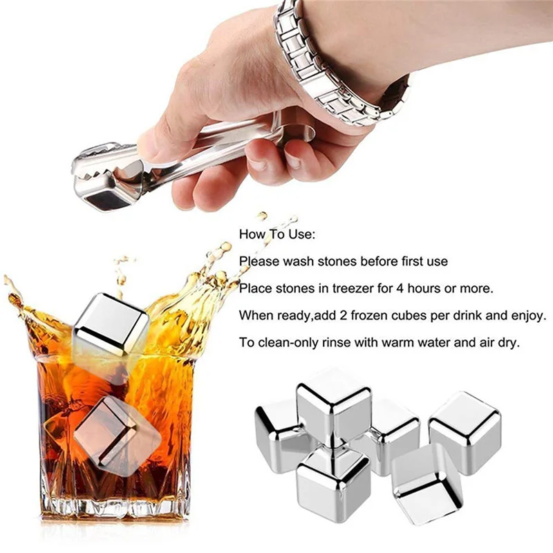 Zestaw kostek lodu ze stali ni – Whiskey Stone Set recenzja i cena