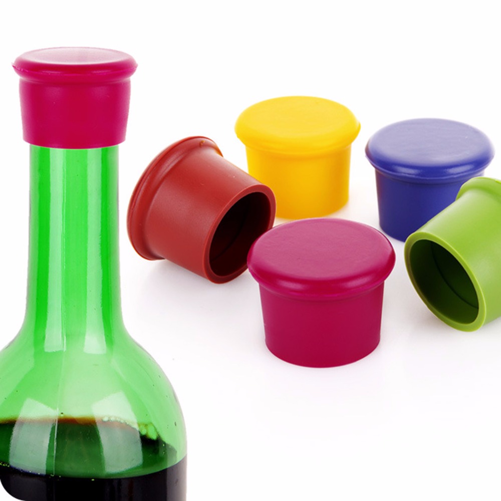 3 szt. Silikonowe korki do win – Wine Beer Red recenzja i cena