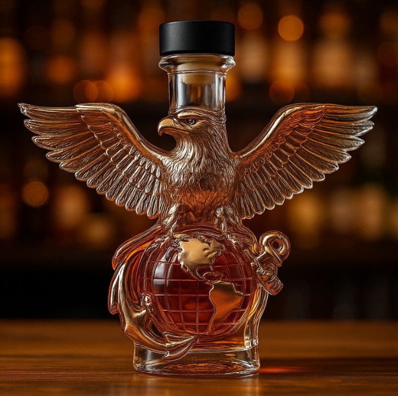 Patriotyczna karafka do whisky – Bottle Stopper Set recenzja i cena