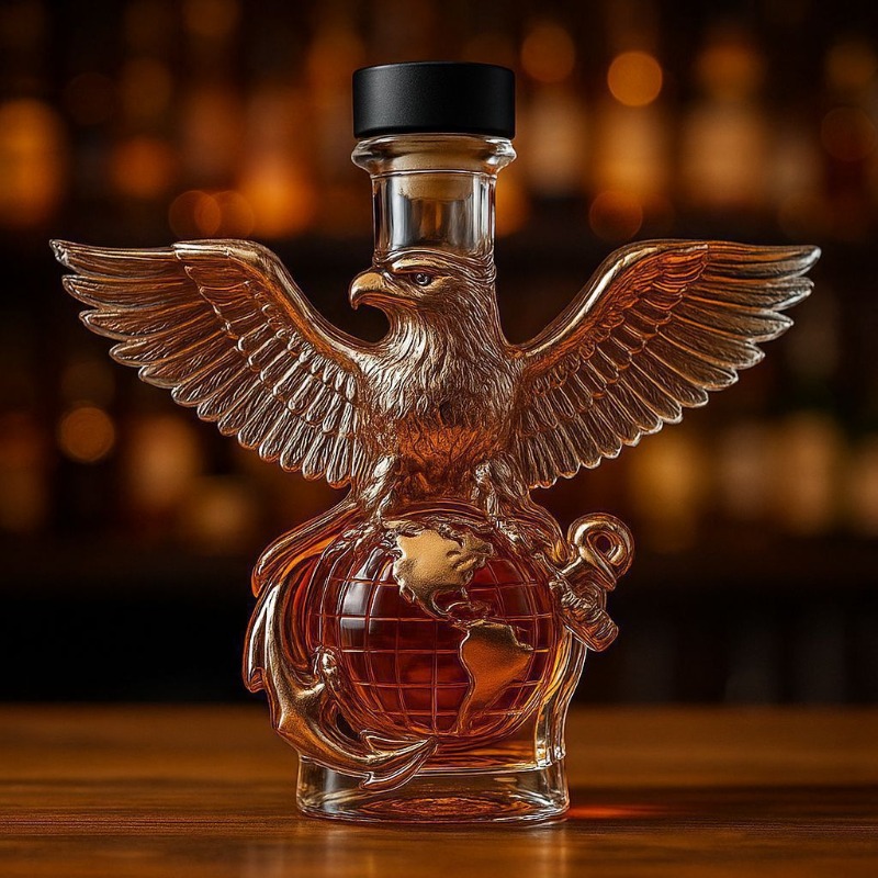 Patriotyczna karafka do whisky – Bottle Stopper Set recenzja i cena