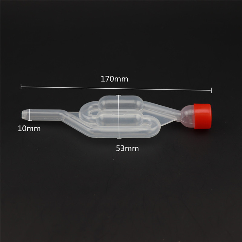 1pc Twin Bubble Airlock jednok – Wine Beer Distillation recenzja i cena