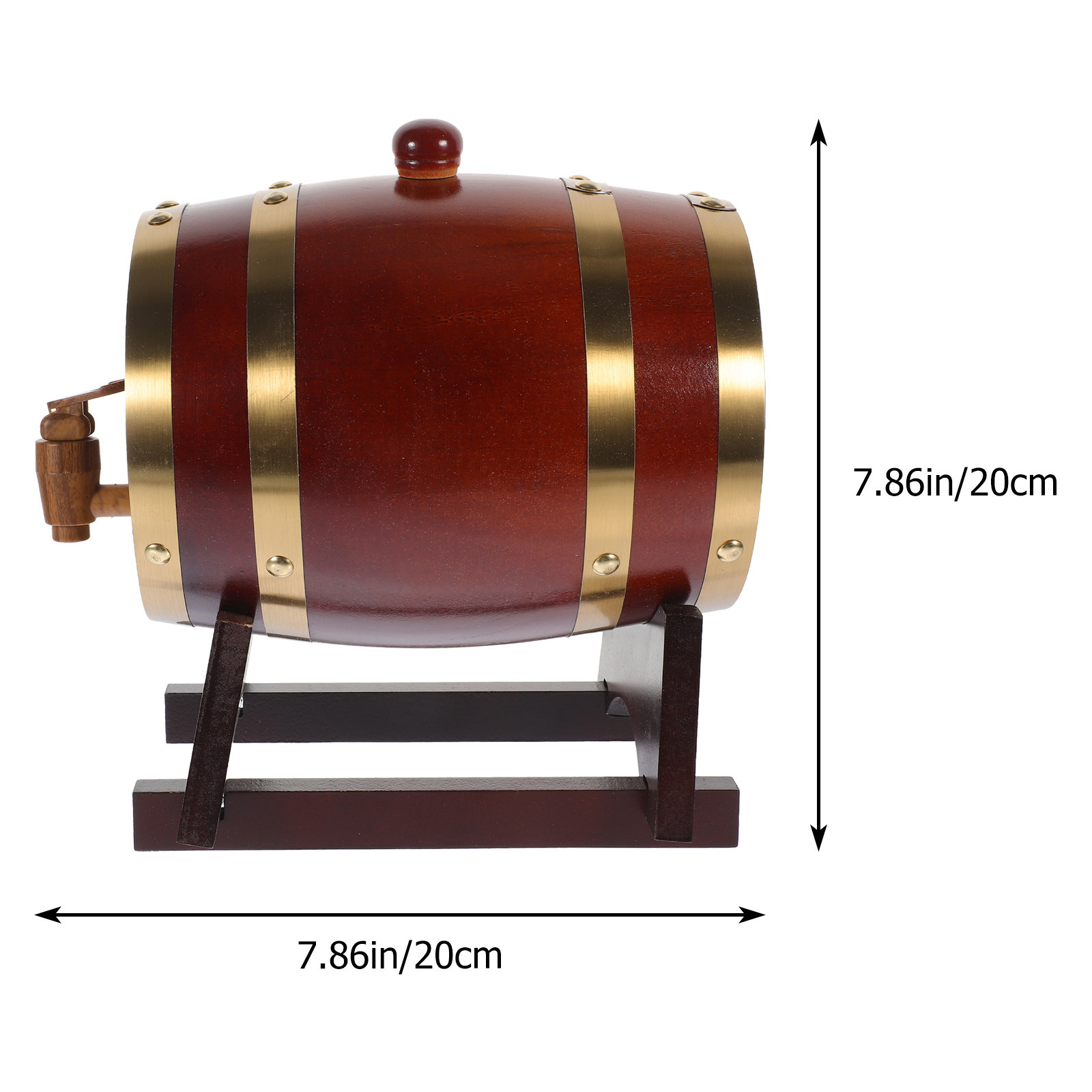 1 zestaw drewnianych beczek do – Wine Beer Red recenzja i cena