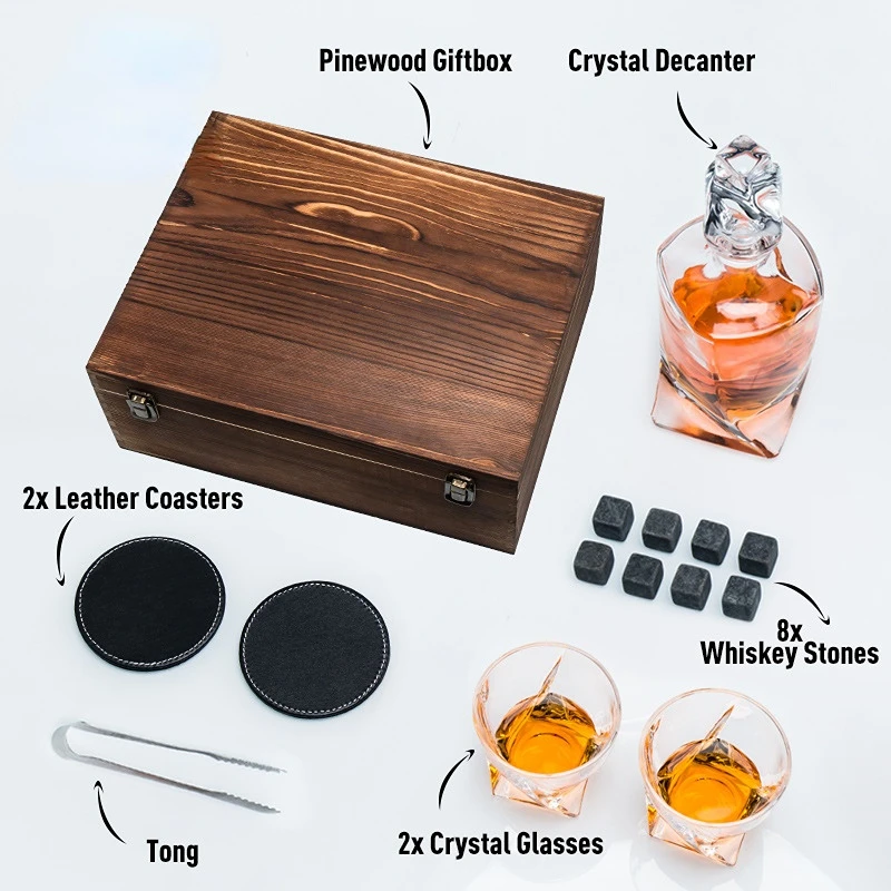 Zestaw prezentowy dla mężczyzn – Whiskey Stone Set recenzja i cena