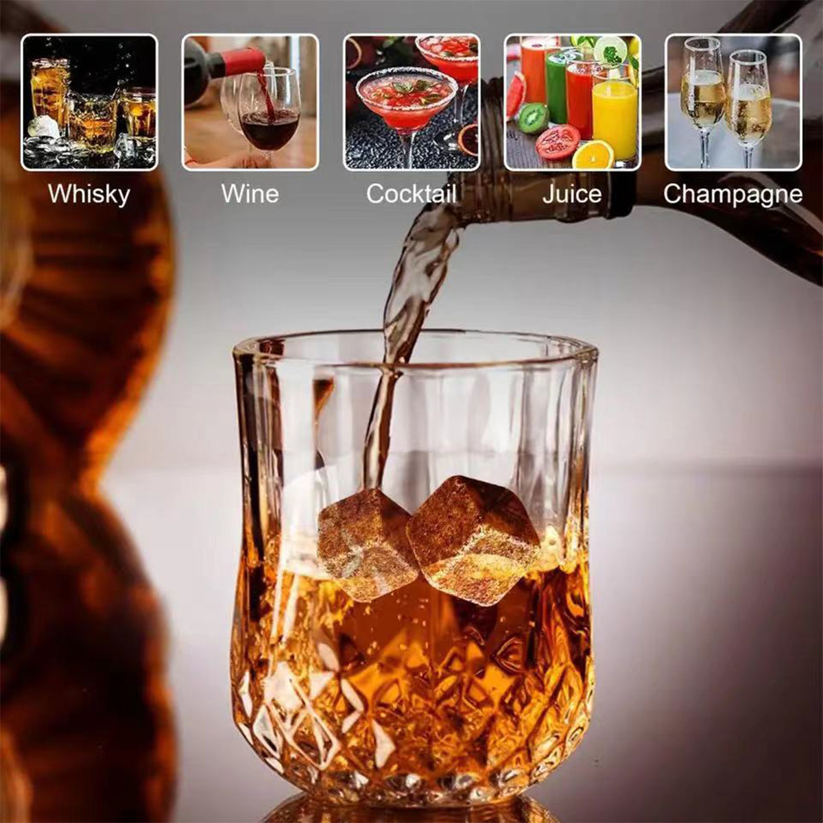 Świąteczny prezent walentynkow – Whiskey Stone Set recenzja i cena