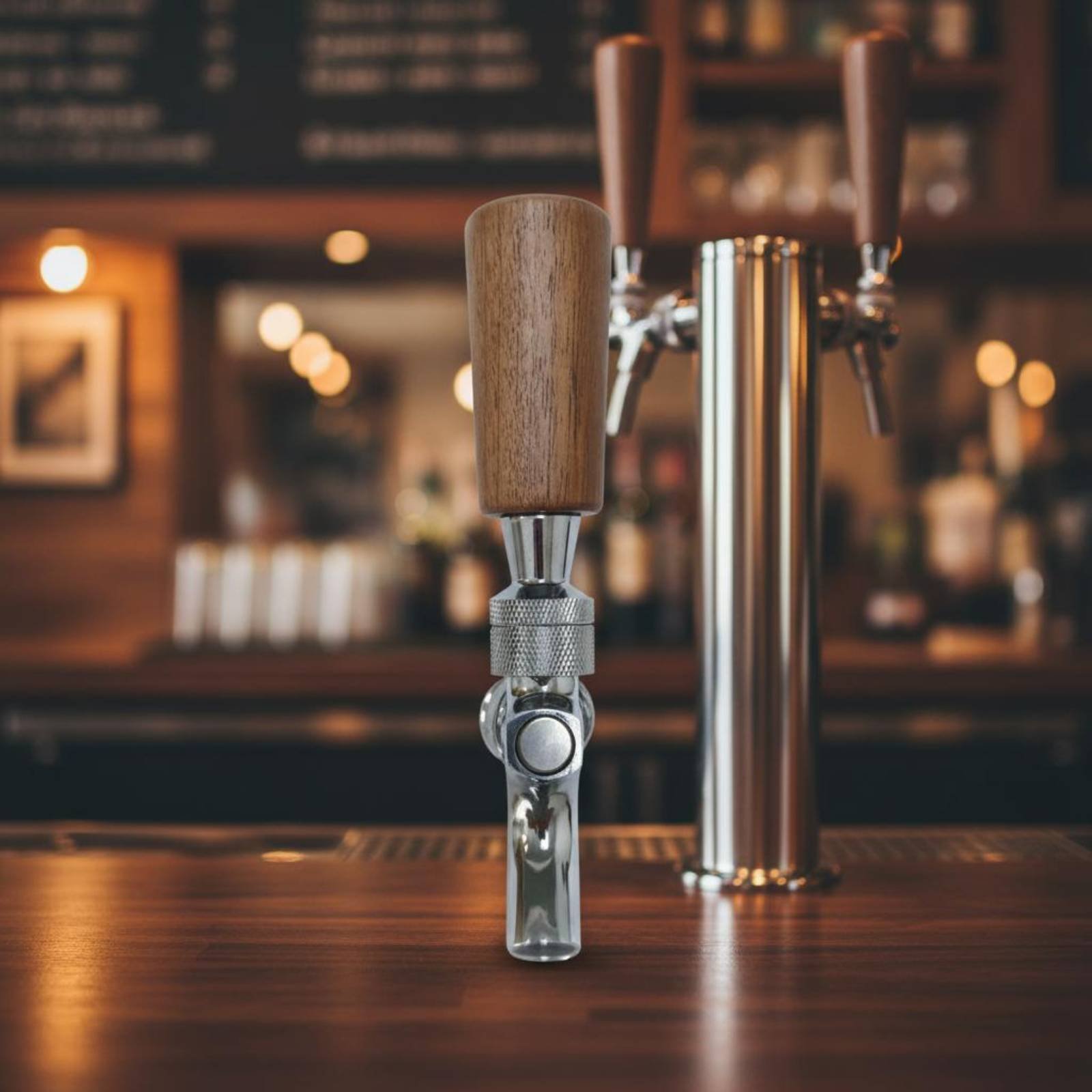 Krótki drewniany uchwyt do kra – Wine Beer Usa recenzja i cena