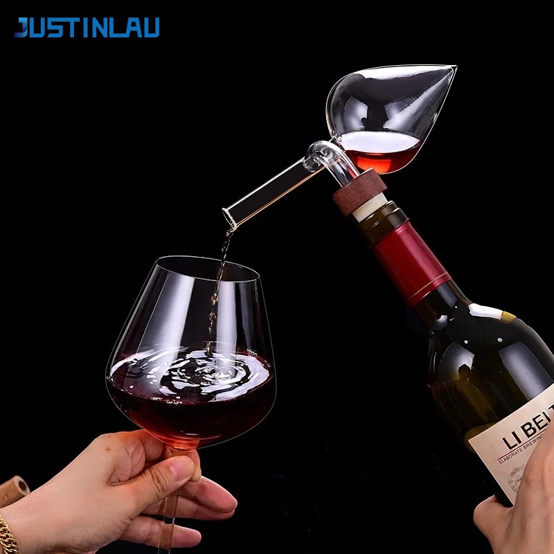 JUSTINLAU Okrągły/Aerator do w – Wine Beer And Liquor recenzja i cena