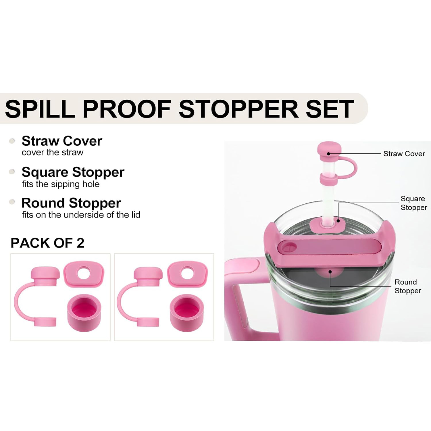 6/12 sztuk akcesoria do kubka  – Bottle Stopper Set recenzja i cena