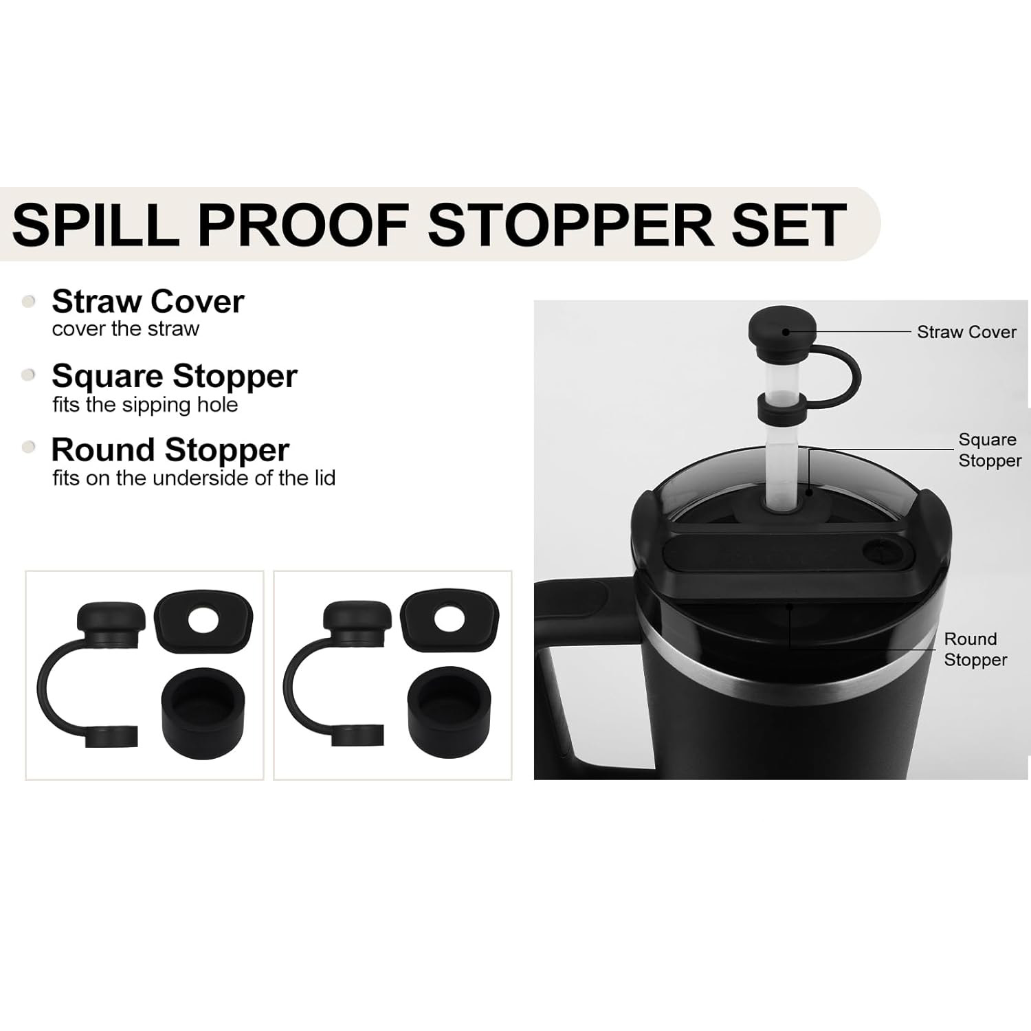 6/12 sztuk akcesoria do kubka  – Bottle Stopper Set recenzja i cena