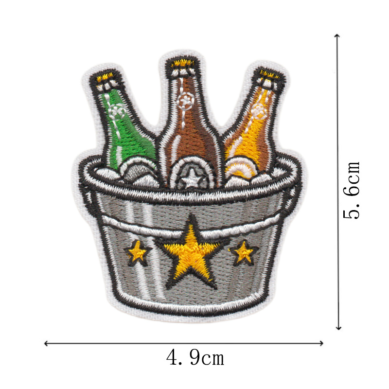 Kreatywna naszywka haftowana z – Wine Beer Difference recenzja i cena