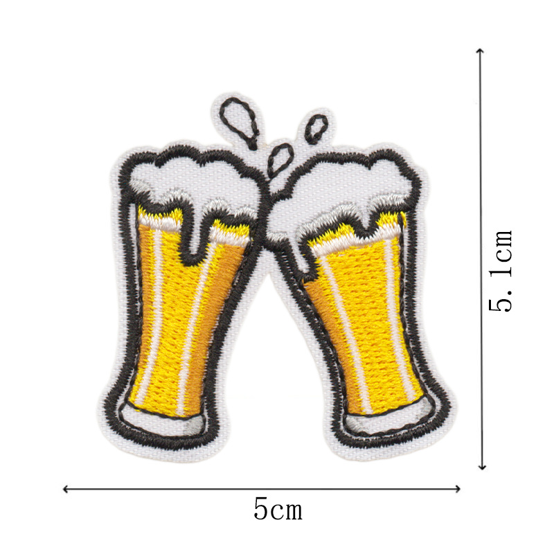 Kreatywna naszywka haftowana z – Wine Beer Difference recenzja i cena